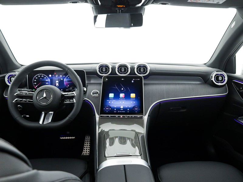 Mercedes GLC Coupè coupe 300 d amg line premium 4matic auto ibrido grigio