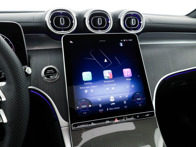 Mercedes GLC Coupè coupe 300 d amg line premium 4matic auto ibrido grigio