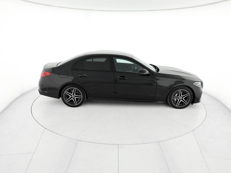 Mercedes Classe C Berlina 200 d mhev amg line advanced plus auto ibrido nero