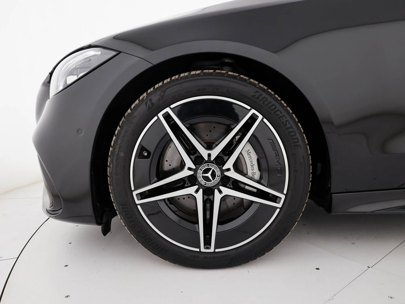 Mercedes Classe C Berlina 200 d mhev amg line advanced plus auto ibrido nero