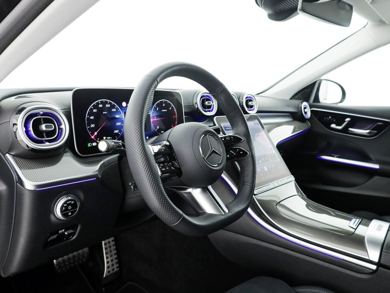 Mercedes Classe C Berlina 200 d mhev amg line advanced plus auto ibrido nero