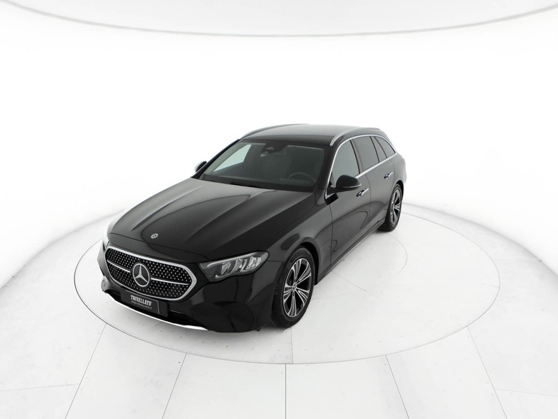 Mercedes Classe E SW sw 220 d advanced auto ibrido nero