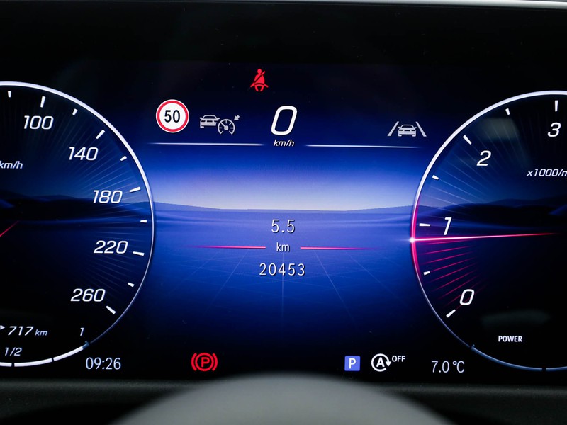 Mercedes Classe E SW sw 220 d advanced auto ibrido nero