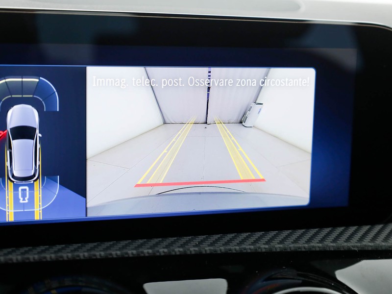 Mercedes Classe A 180 d advanced auto diesel argento