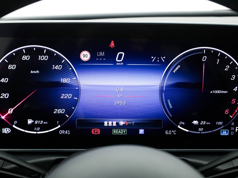 Mercedes Classe C Berlina 300 de phev amg line advanced auto ibrido grigio