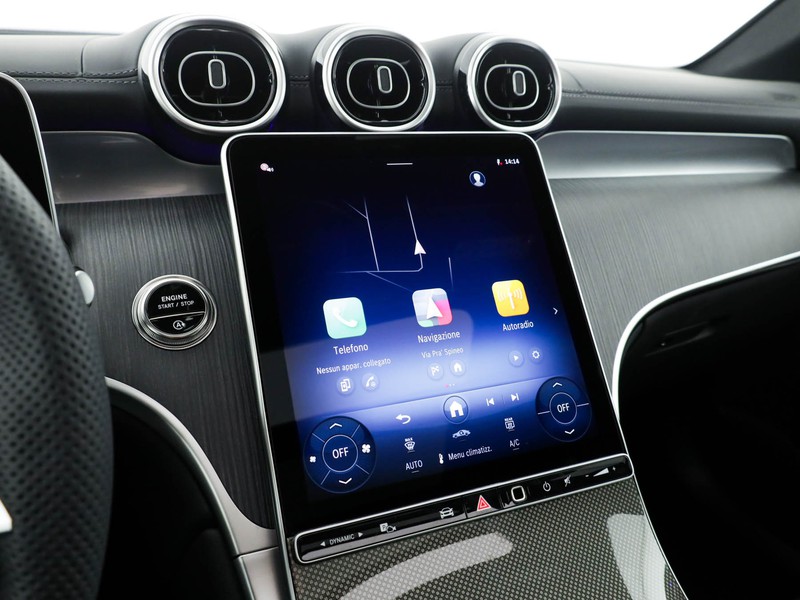 Mercedes GLC 220 d amg line advanced 4matic auto ibrido grigio