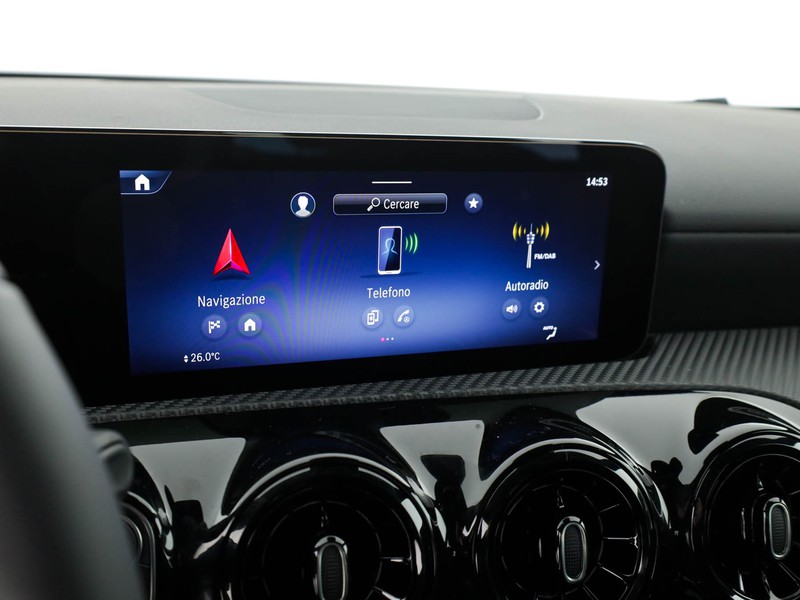 Mercedes Classe A 180 executive auto benzina bianco