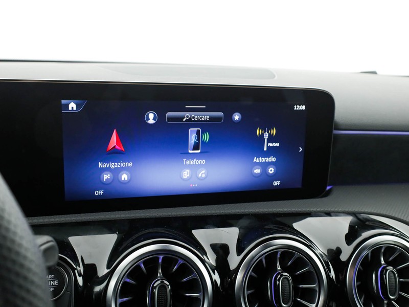 Mercedes Classe A 180 d amg line advanced plus auto diesel argento