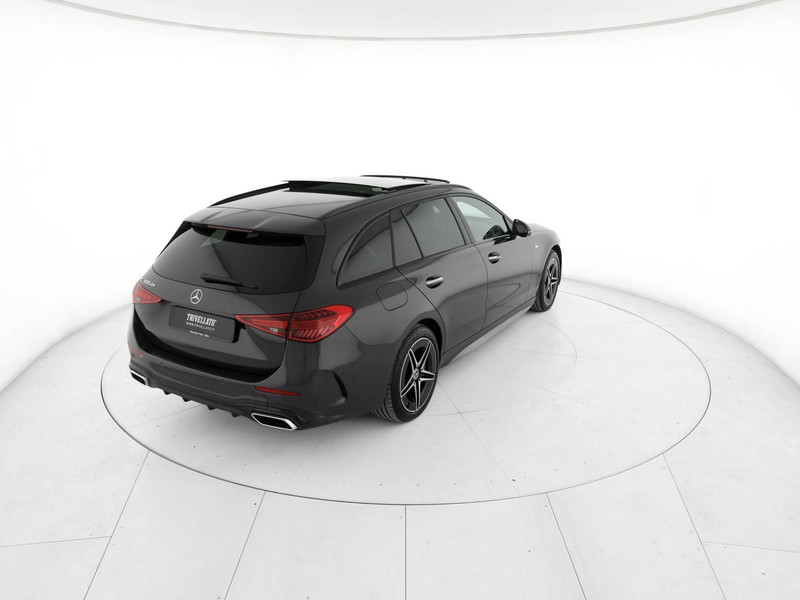 Mercedes Classe C SW sw 300 de phev amg line premium plus auto ibrido grigio