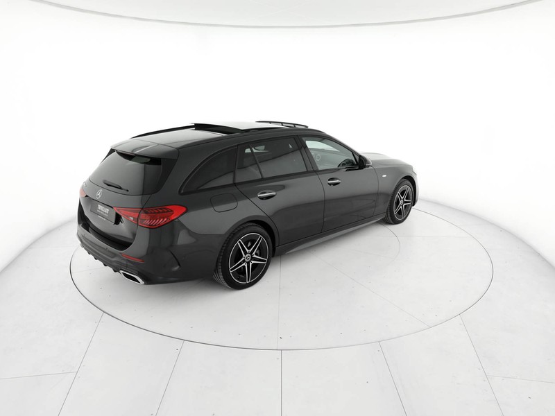 Mercedes Classe C SW sw 300 de phev amg line premium plus auto ibrido grigio