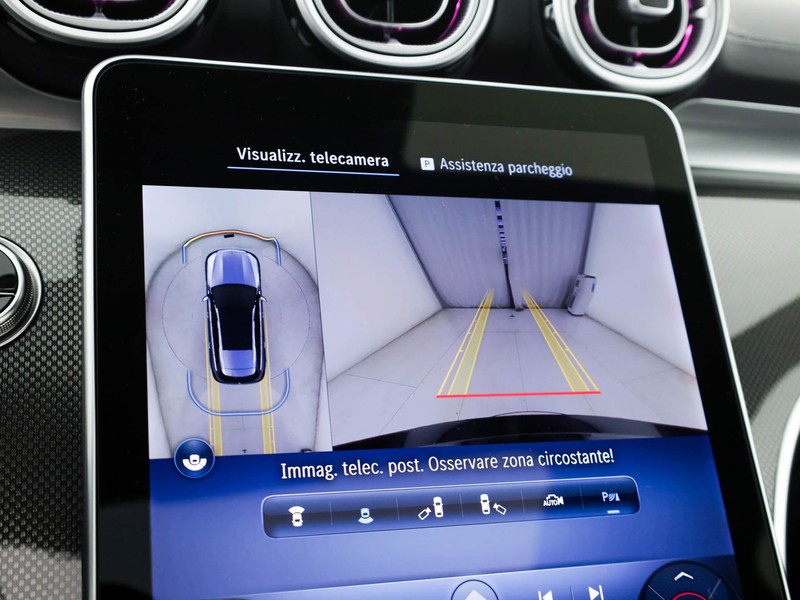 Mercedes Classe C SW sw 300 de phev amg line premium plus auto ibrido grigio