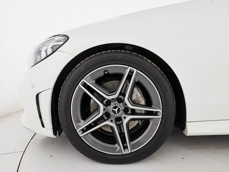 Mercedes Classe C Cabrio cabrio 220 d premium auto diesel bianco