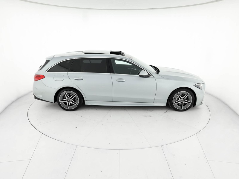 Mercedes Classe C SW sw 220 d mhev premium plus 4matic auto ibrido argento