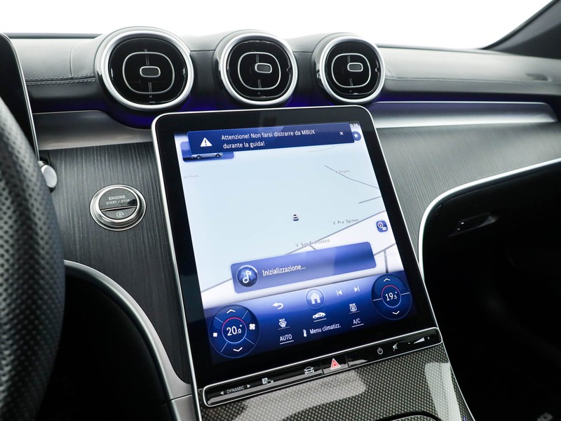 Mercedes Classe C SW sw 220 d mhev premium plus 4matic auto ibrido argento