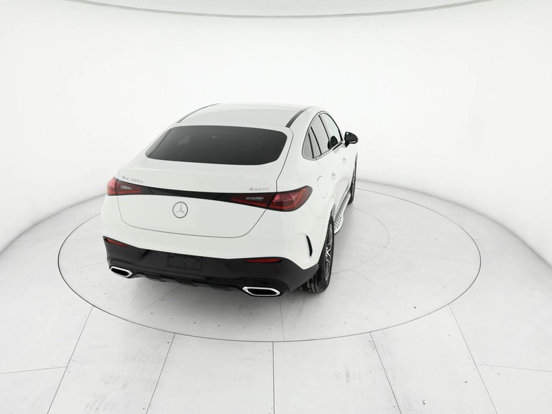 Mercedes GLC Coupè coupe 200 d amg line advanced 4matic auto ibrido bianco