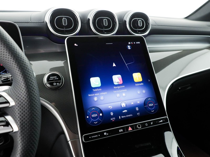 Mercedes GLC Coupè coupe 200 d amg line advanced 4matic auto ibrido bianco