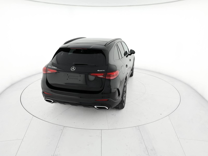 Mercedes GLC 220 d amg line advanced 4matic auto ibrido nero