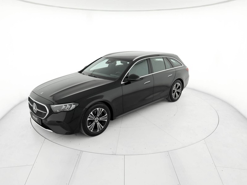 Mercedes Classe E SW sw 220 d advanced auto ibrido nero