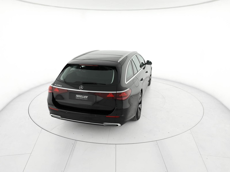 Mercedes Classe E SW sw 220 d advanced auto ibrido nero