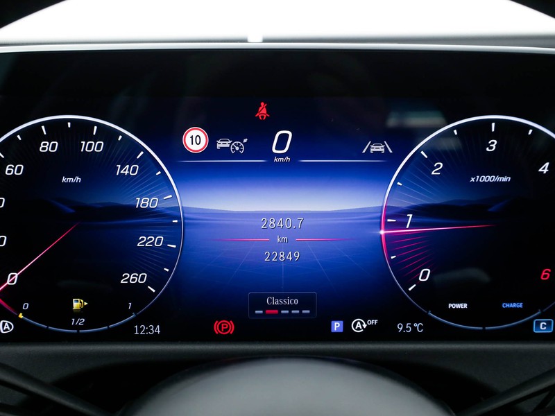 Mercedes Classe E SW sw 220 d advanced auto ibrido nero