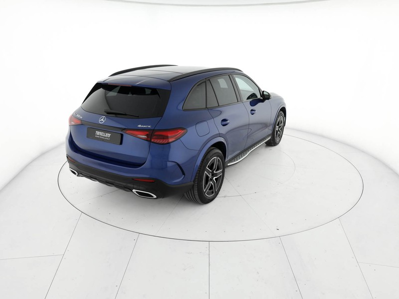 Mercedes GLC 300 de phev amg line advanced 4matic auto ibrido blu/azzurro