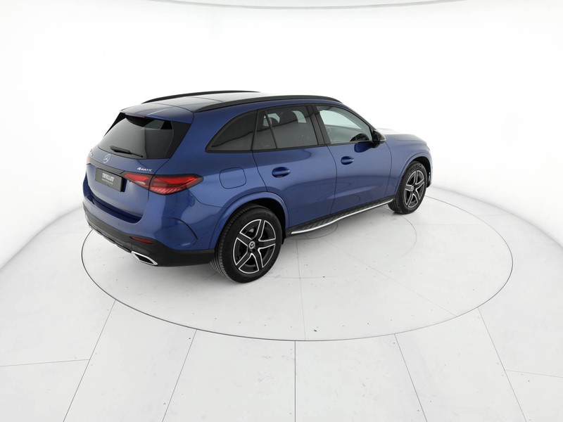 Mercedes GLC 300 de phev amg line advanced 4matic auto ibrido blu/azzurro