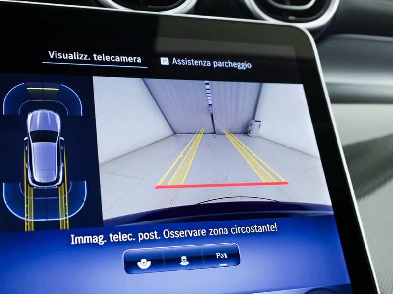 Mercedes GLC 300 de phev amg line advanced 4matic auto ibrido blu/azzurro