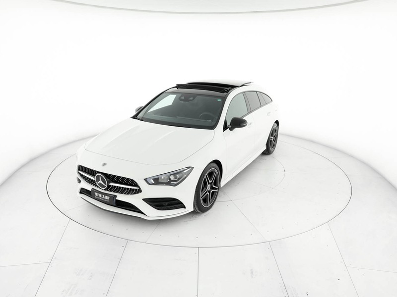 Mercedes CLA Shooting Brake  200 d premium auto diesel bianco