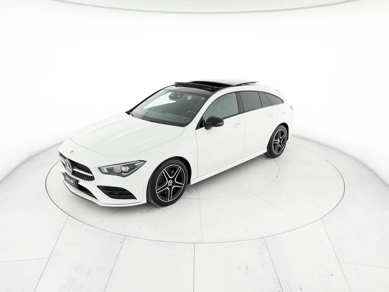 Mercedes CLA Shooting Brake  200 d premium auto diesel bianco