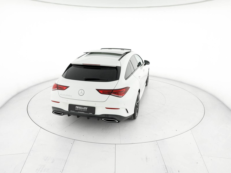 Mercedes CLA Shooting Brake  200 d premium auto diesel bianco