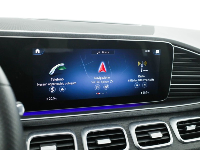 Mercedes GLE gle 350 de phev (e eq-power) premium 4matic auto ibrido nero