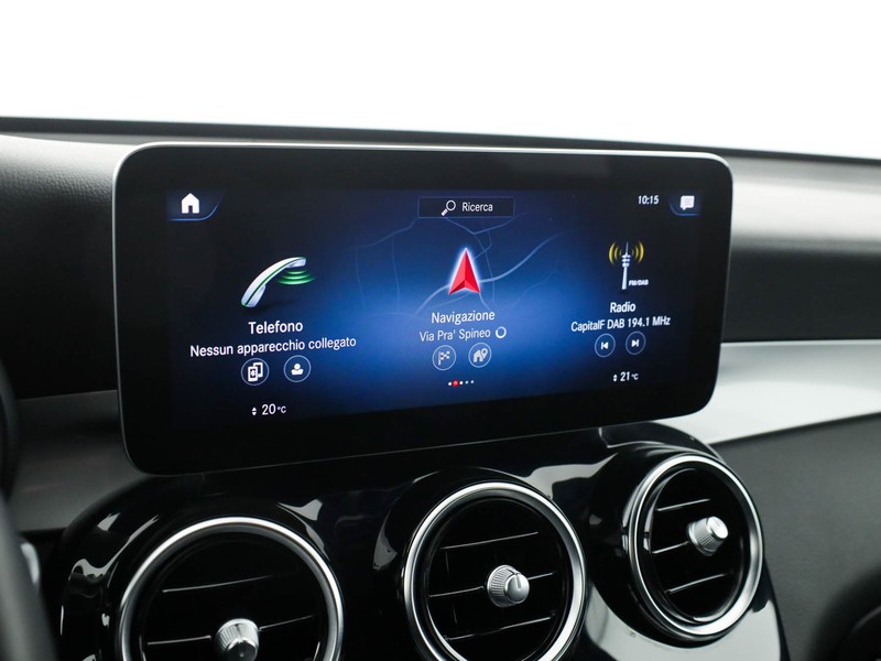 Mercedes GLC Coupè coupe 200 d sport 4matic auto diesel nero