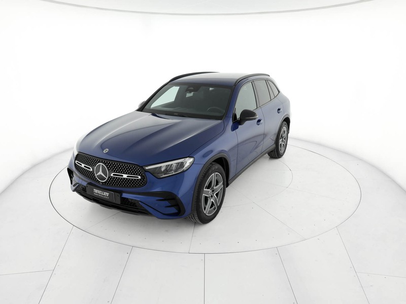 Mercedes GLC 220 d amg line advanced plus 4matic auto ibrido blu/azzurro
