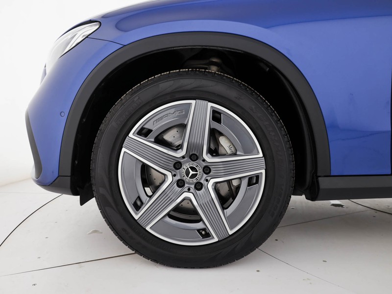 Mercedes GLC 220 d amg line advanced plus 4matic auto ibrido blu/azzurro