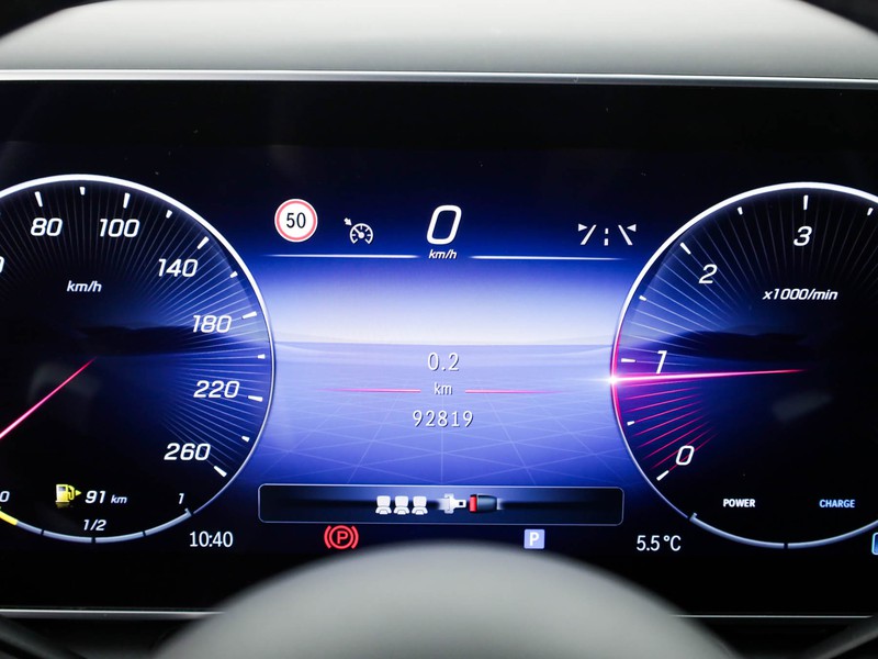 Mercedes GLC 220 d amg line advanced plus 4matic auto ibrido blu/azzurro