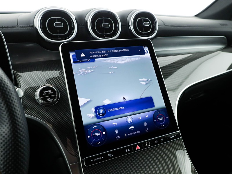 Mercedes GLC Coupè coupe 220 d advanced 4matic auto ibrido grigio