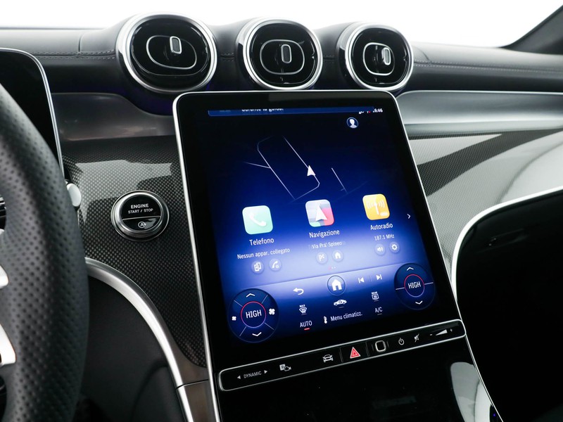 Mercedes GLC 200 d amg line advanced 4matic auto ibrido nero