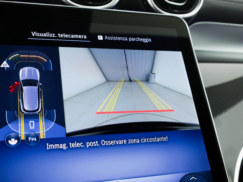 Mercedes GLC 200 d amg line advanced 4matic auto ibrido nero