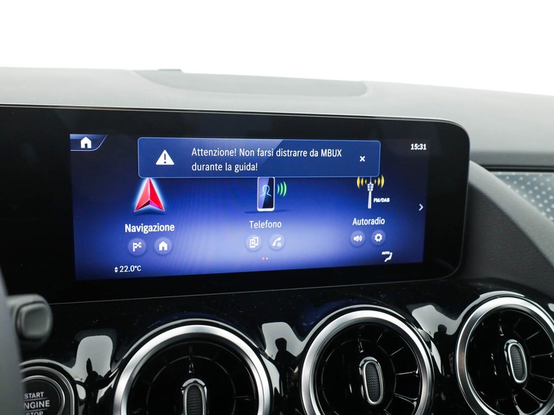 Mercedes GLA 250 e Plug-in hybrid diesel bianco