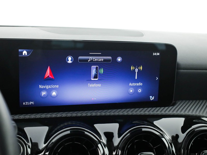 Mercedes Classe A 180 d executive auto diesel nero