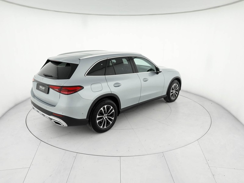 Mercedes GLC 220 d advanced 4matic auto ibrido argento