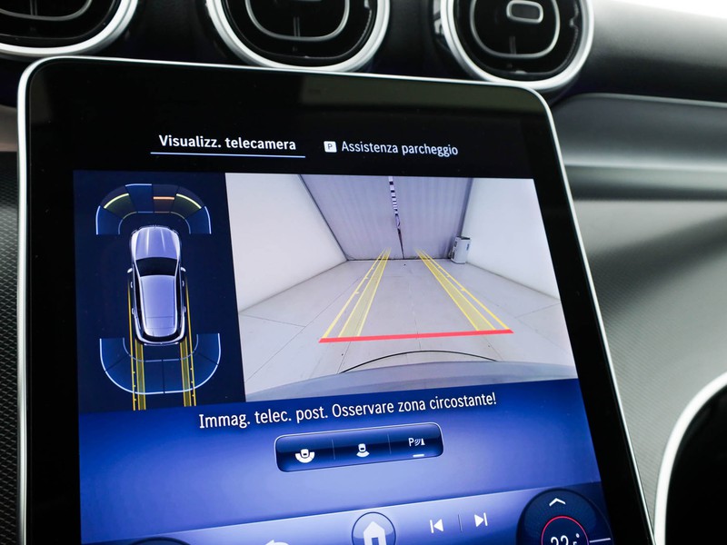 Mercedes GLC 220 d advanced 4matic auto ibrido argento