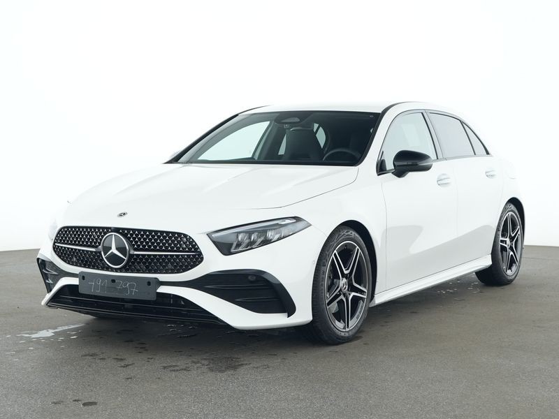 Mercedes Classe A 200 amg line premium auto ibrido bianco