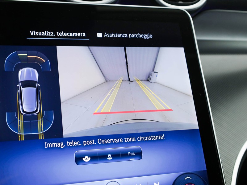 Mercedes GLC 220 d advanced 4matic auto ibrido argento