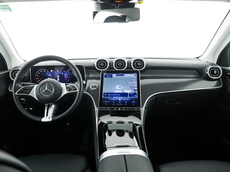 Mercedes GLC 220 d advanced 4matic auto ibrido nero
