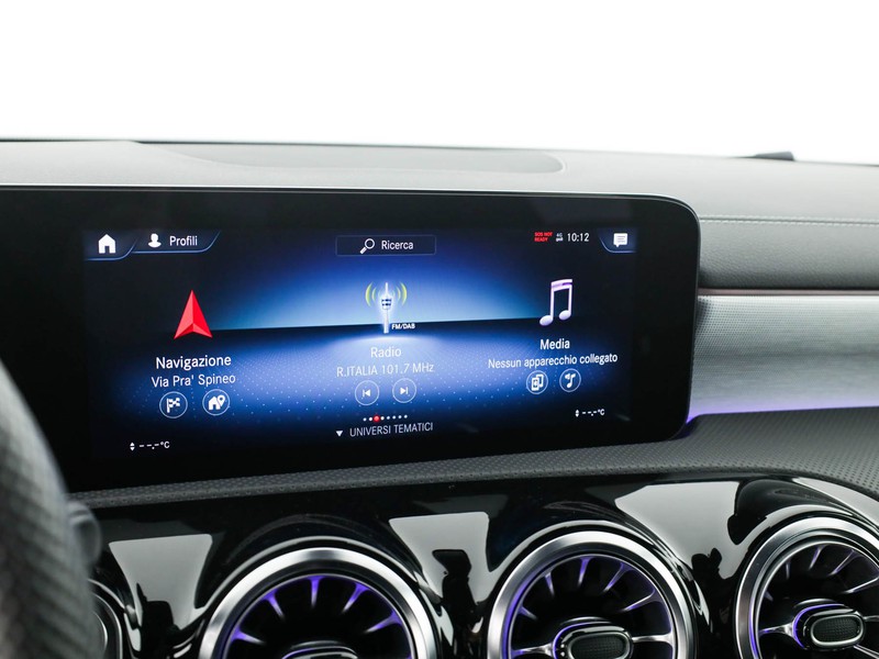 Mercedes Classe A 180 d premium auto diesel nero