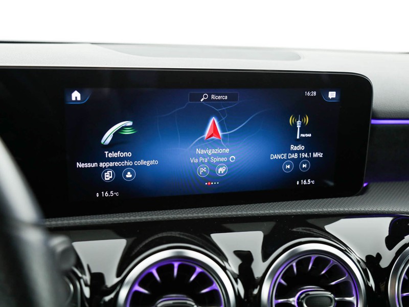 Mercedes Classe A 250 e phev (eq-power) premium auto ibrido argento