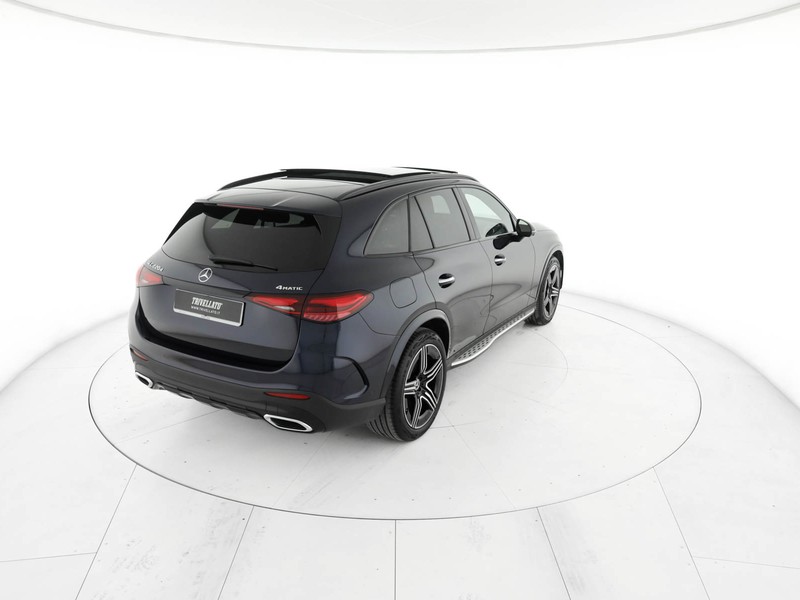 Mercedes GLC 220 d amg line premium plus 4matic auto ibrido blu/azzurro