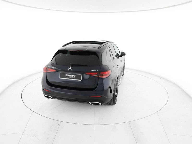 Mercedes GLC 220 d amg line premium plus 4matic auto ibrido blu/azzurro