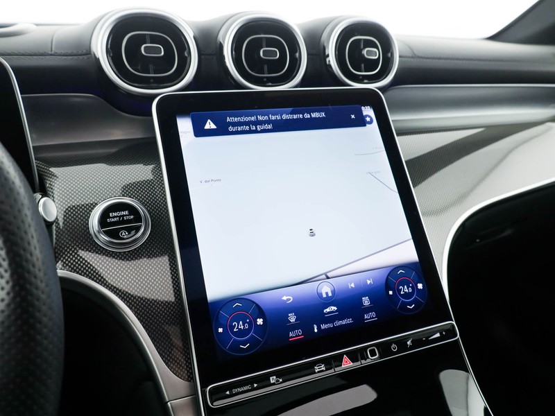 Mercedes GLC 220 d amg line premium plus 4matic auto ibrido blu/azzurro